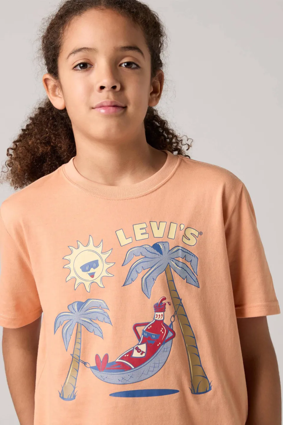 Levi's t-shirt oranje, foto 8