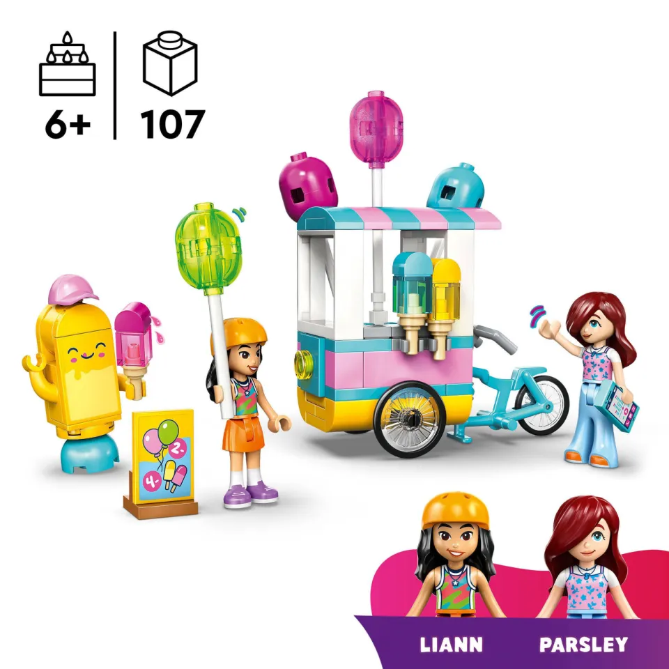 Lego Friends IJsjes- en Ballonnenkraam Bouwpakket 42692, foto 6