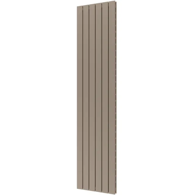 Plieger Designradiator Plieger Cavallino Retto Dubbel 1287 Watt Middenaansluiting 200x45 cm Zandsteen Zand steen