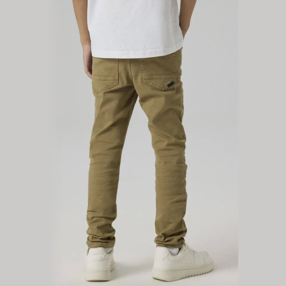 NAME IT NKMTHEO slim fit broek olijfgroen, foto 5
