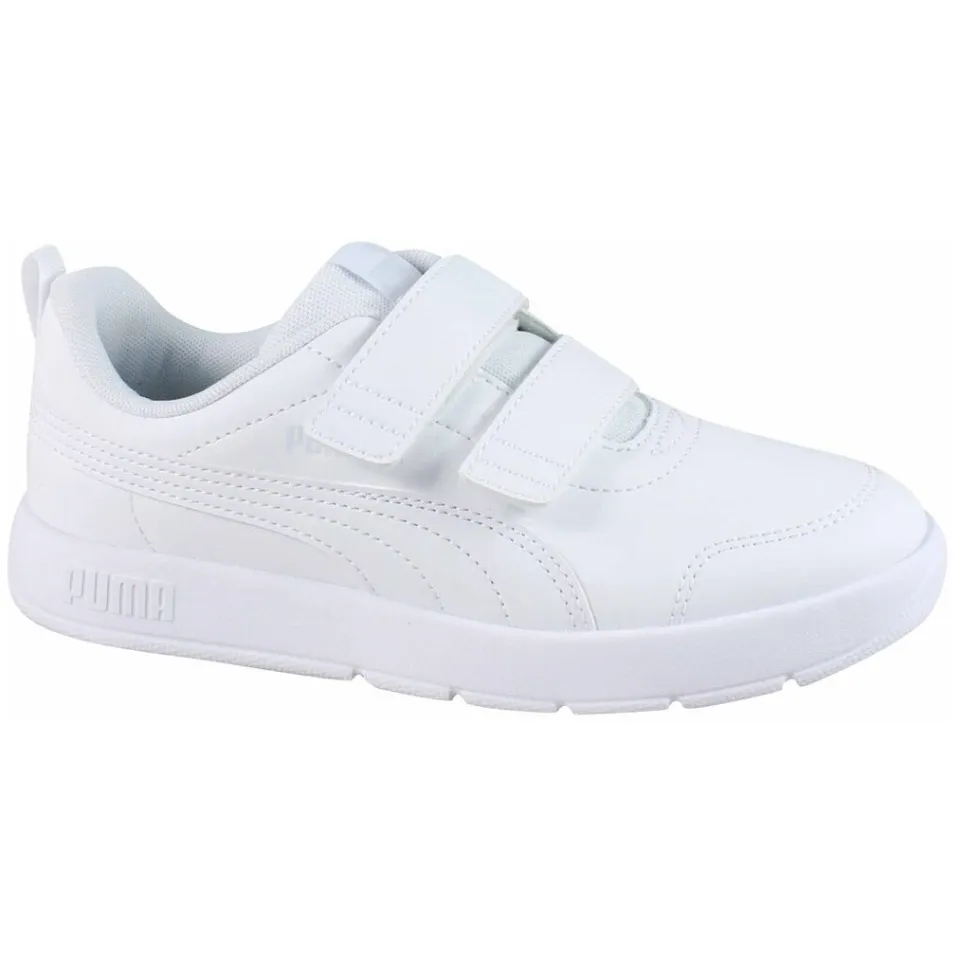 Puma Courtflex V3 sneakers wit, foto 3