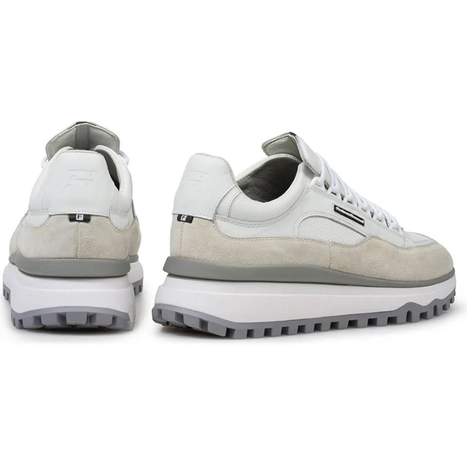 Floris Van Bommel De Gripper 03.06 leren sneakers wit, foto 4