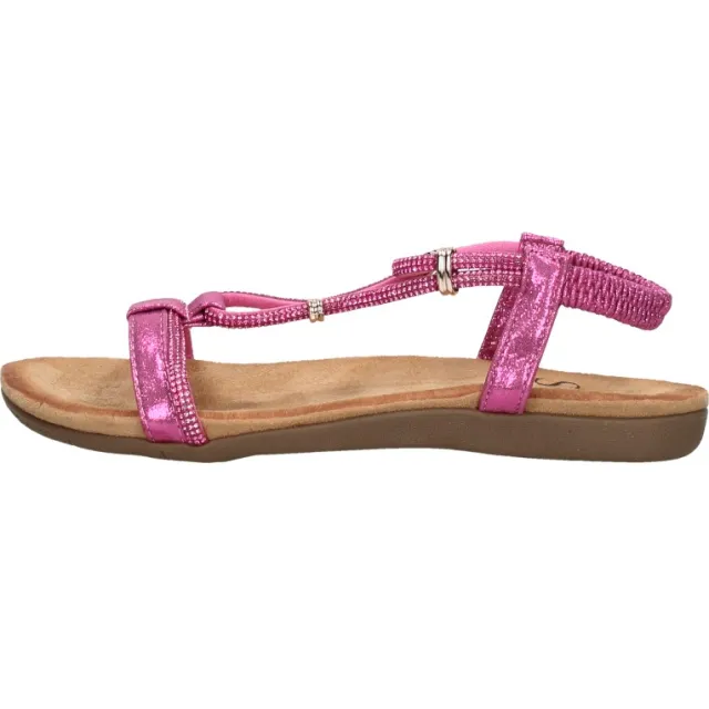Sub55 Comfortabel sandalen fuchsia, foto 2