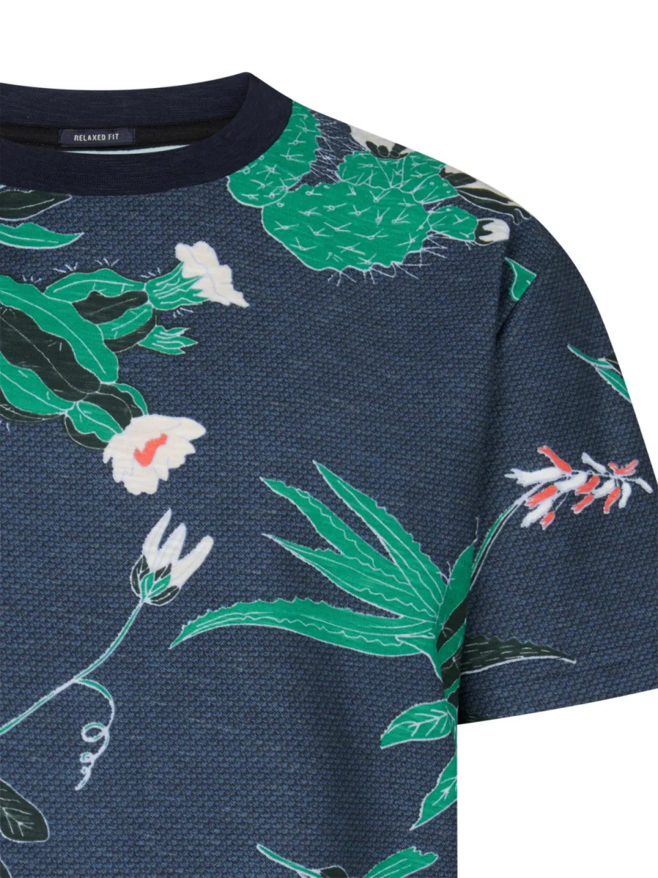 Petrol Industries T-shirt donkerblauw all-over print, foto 7
