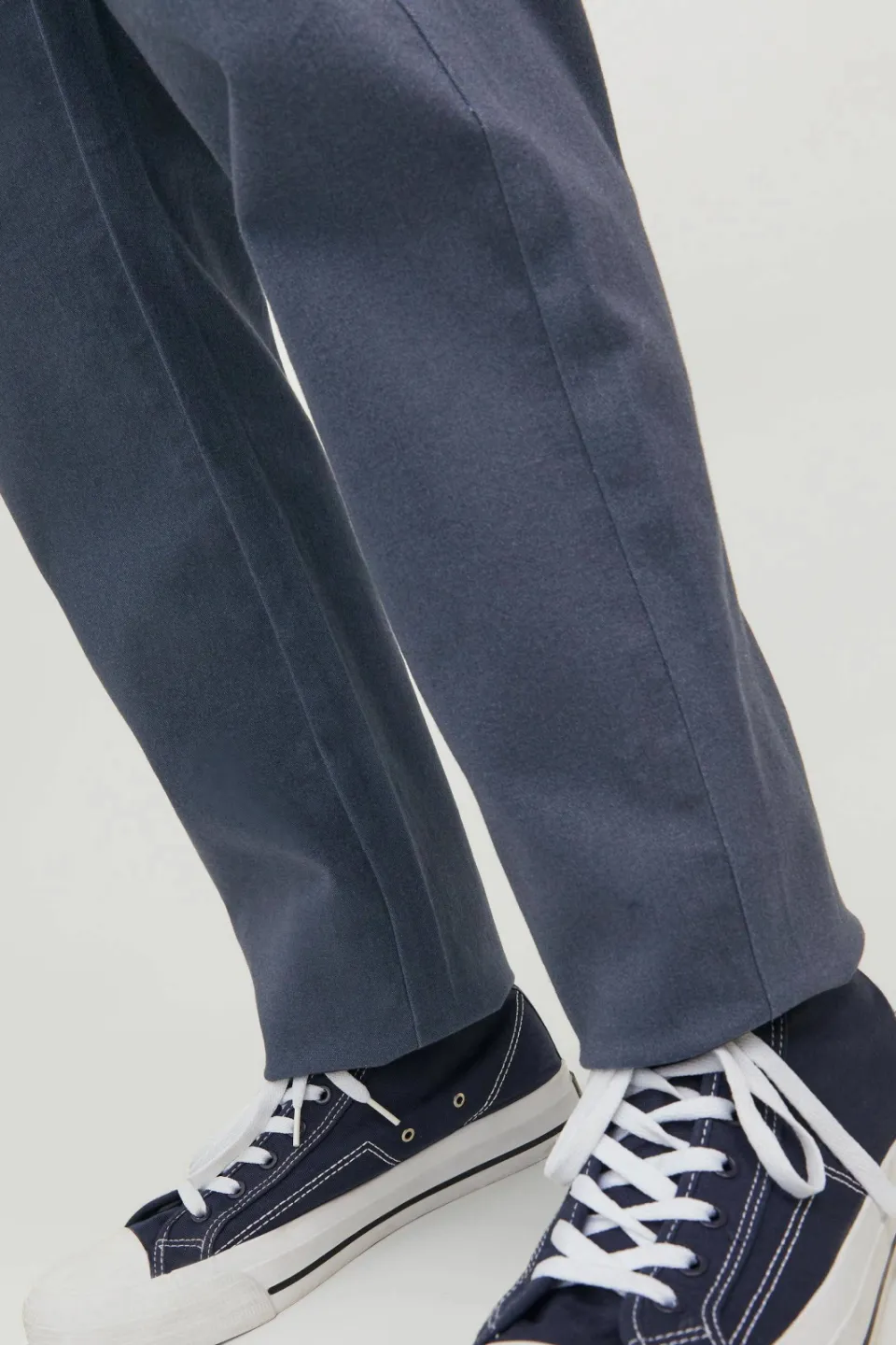 Jack & Jones regular fit gebreide chino blauw, foto 7