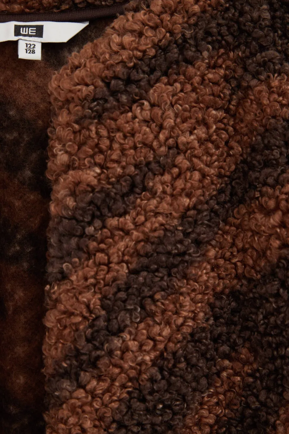 WE Fashion teddy gilet met zebraprint - bruin, foto 7