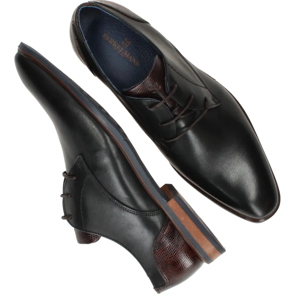 Berkelmans Arcos veterschoenen zwart, foto 4