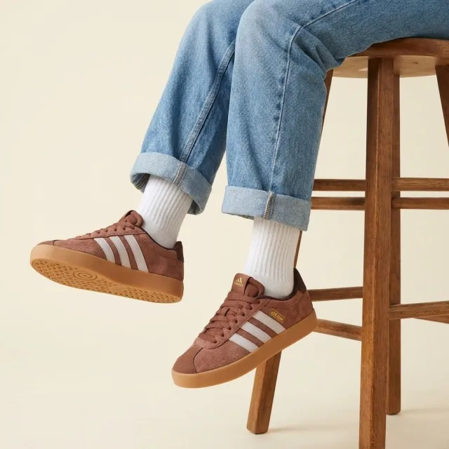 Adidas VL Court 3.0 sneakers bruin, foto 5