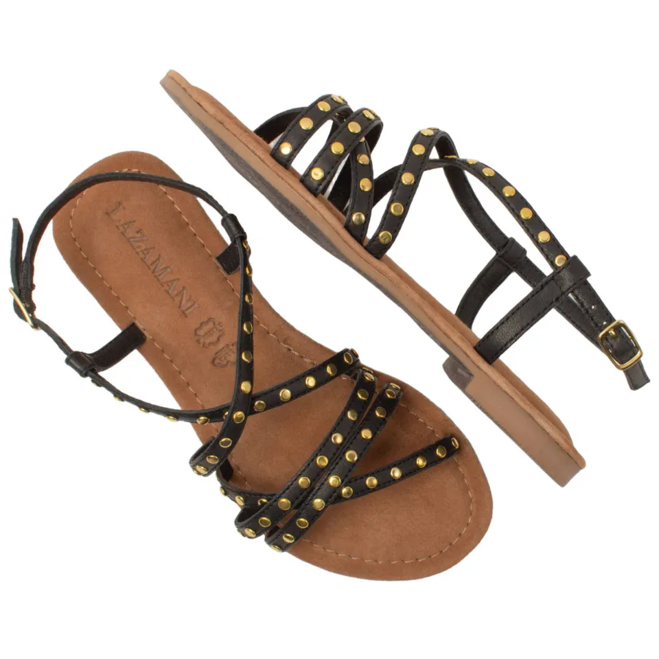 Lazamani Tova sandalen zwart, foto 4