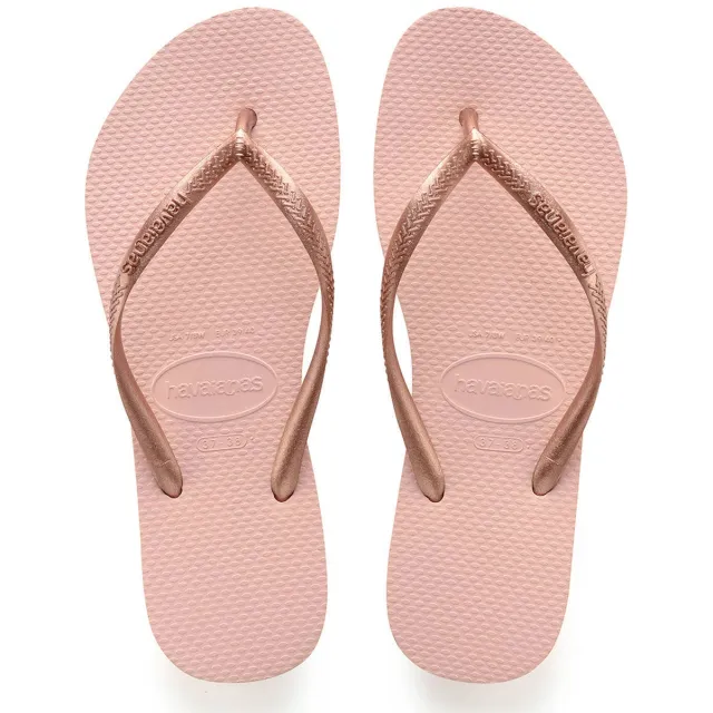 Havaianas teenslippers roségoud Roze