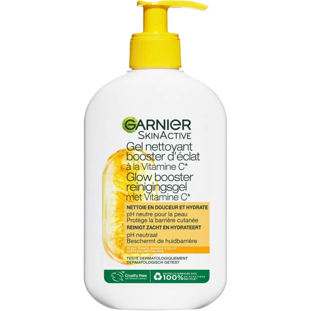 Garnier Skinactive Vitamine C gentle cleanser reinigingsgel