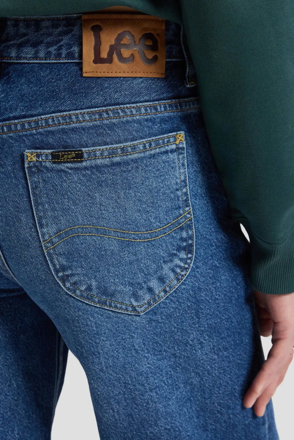 Lee Rider loose fit jeans - donkerblauw, foto 6