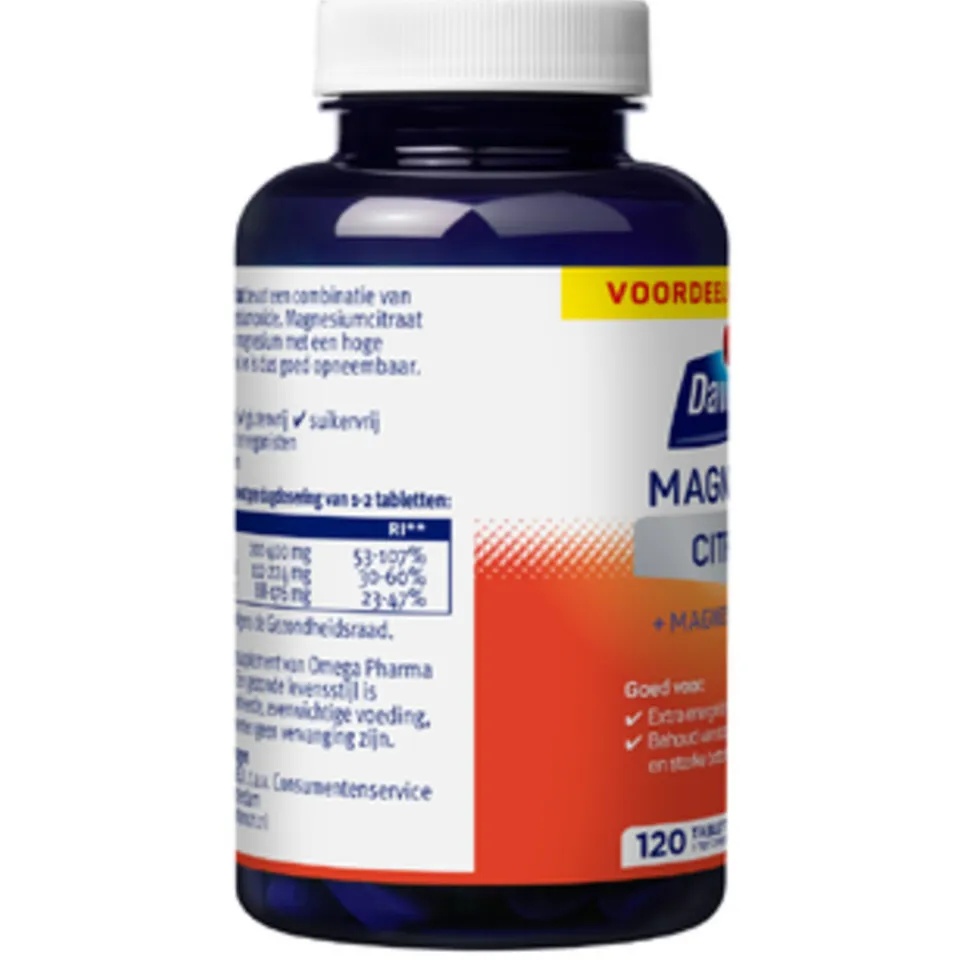 Davitamon Magnesium Citraat + Magnesiumoxide tabletten, foto 3
