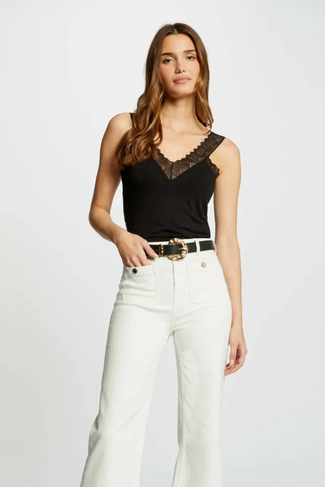 Morgan top zwart