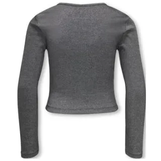 Only glitter top grijs, foto 4