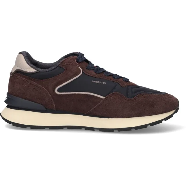 Hoff THE HOFF BRAND City lage sneakers bruin Donkerbruin