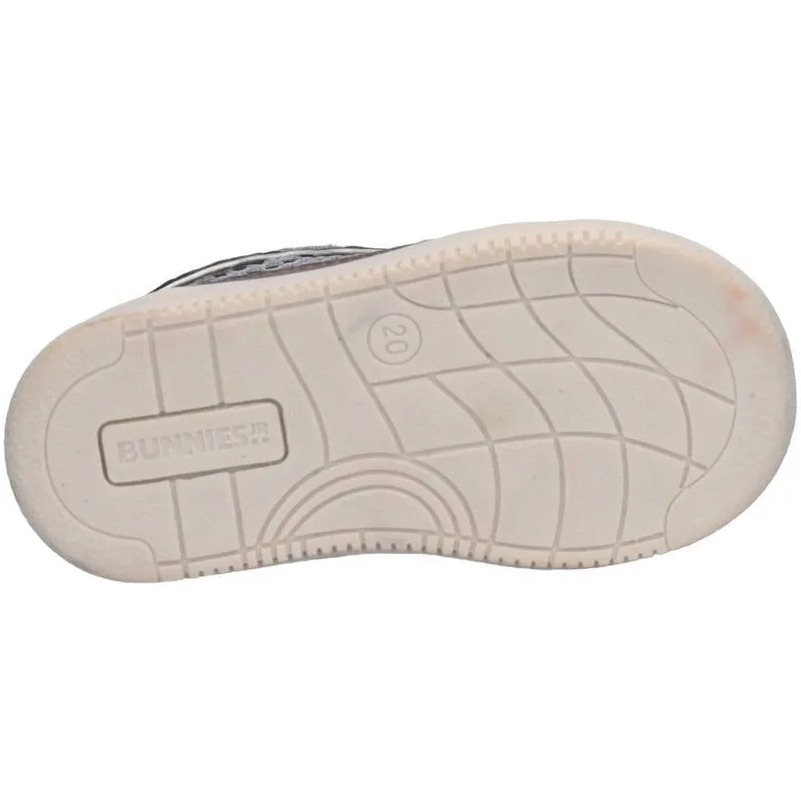 BunniesJR leren sneakers - beige/lichtblauw, foto 2