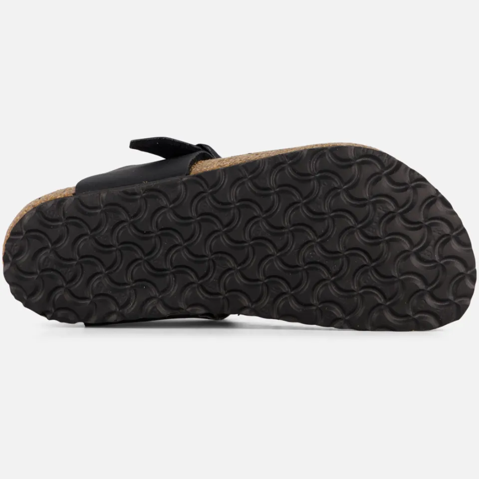 Birkenstock Gizeh teenslipper zwart leer, foto 5