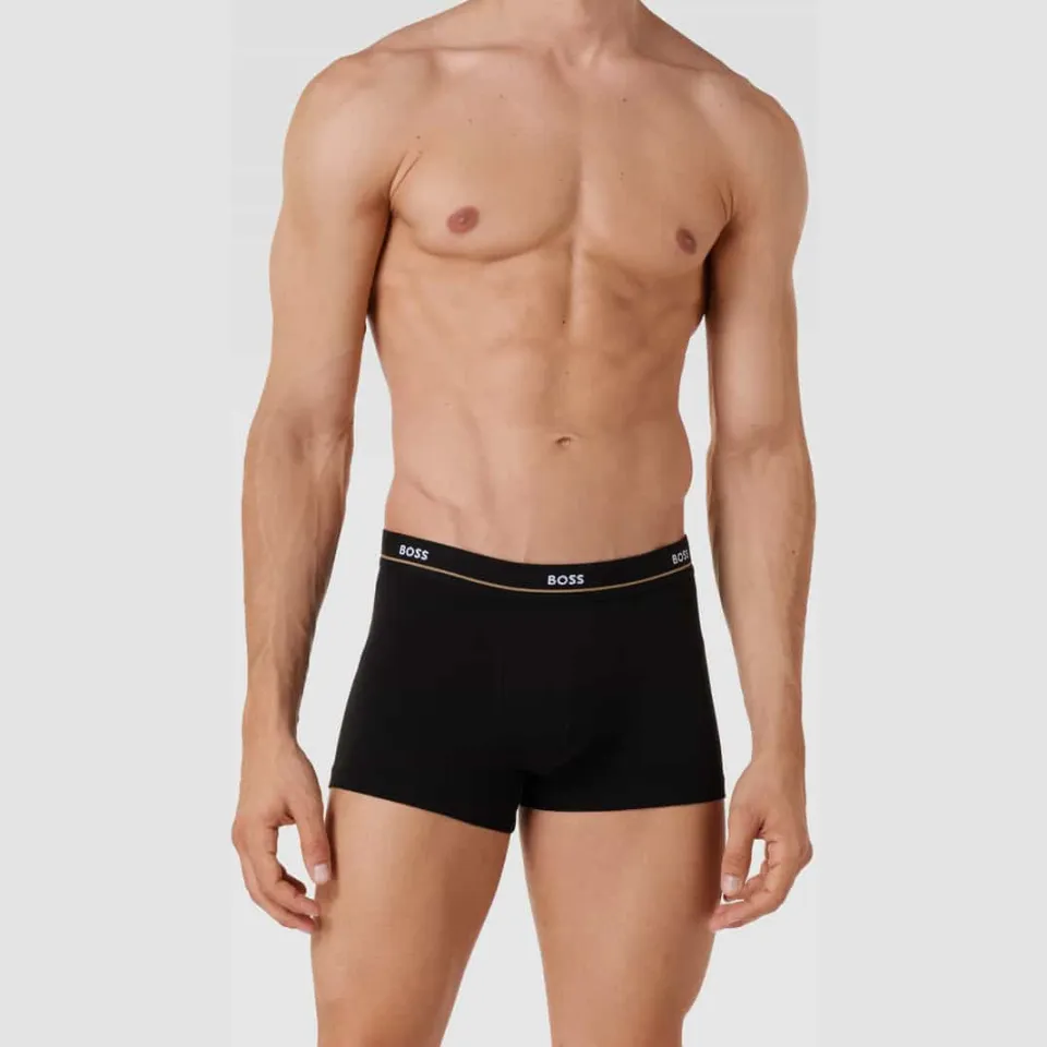 Boss boxershort set van 5 Donkerblauw