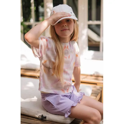 Like Flo T-shirt ecru Ecru/fuchsia/geel