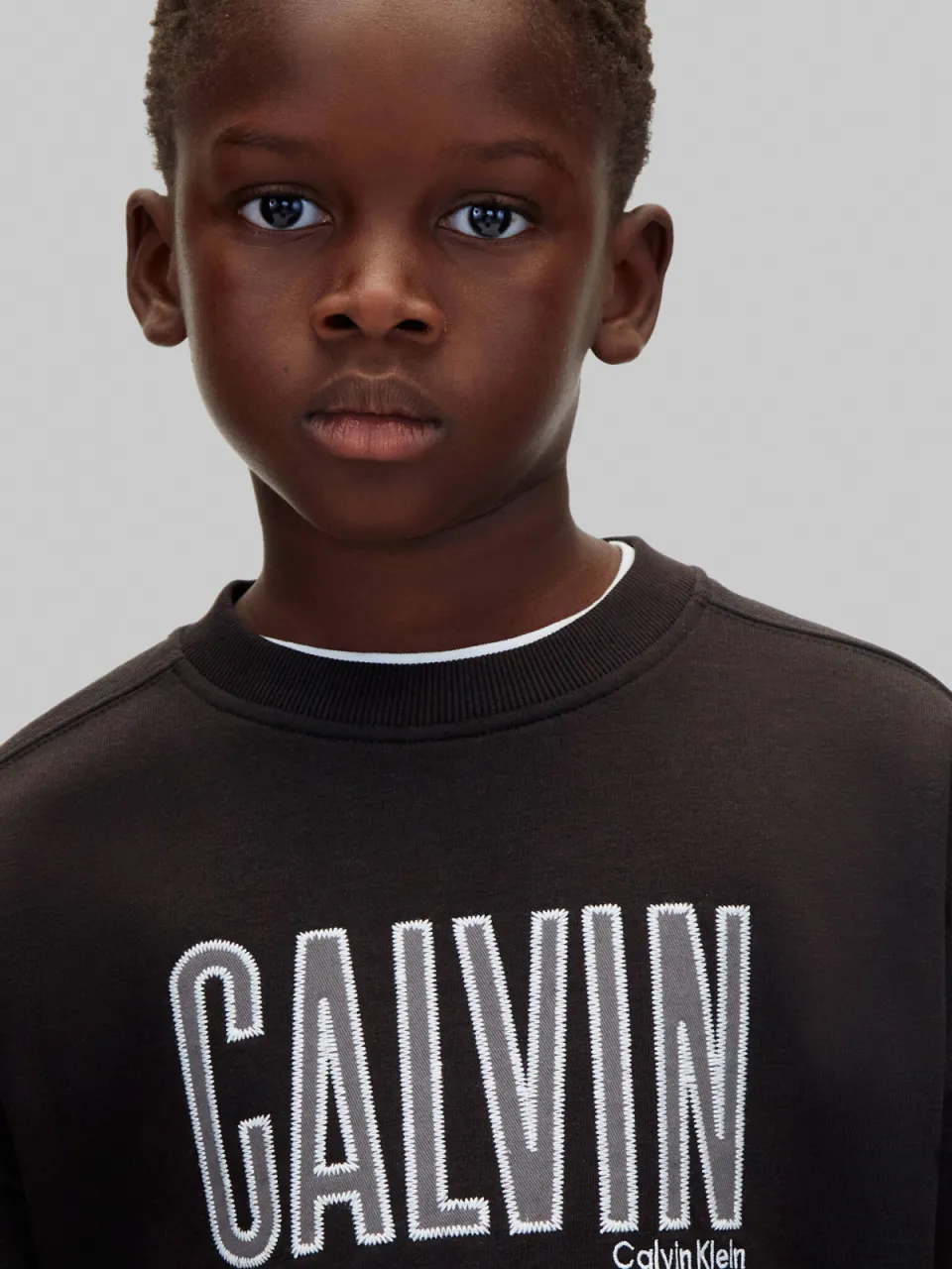 Calvin Klein sweater met borduursels - zwart, foto 6