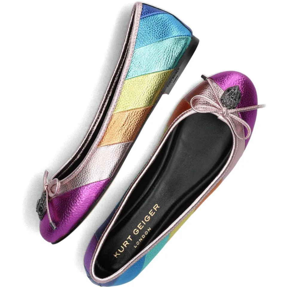 Kurt Geiger Ballerina's Eagle Stripe Multi multi, diversen, foto 5