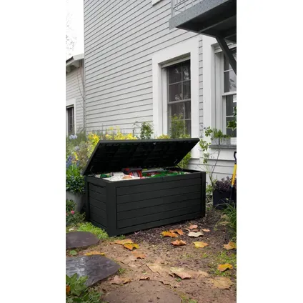 Keter Northwood Opbergbox - 630L - 155.1x72.4x69.4 cm - Grafiet, foto 5
