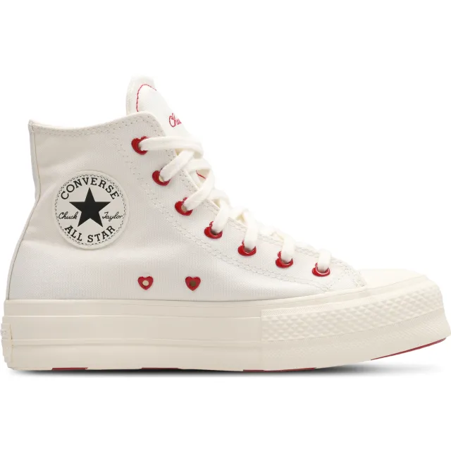 Converse Chuck Taylor All Star Lift hoge sneakers wit White