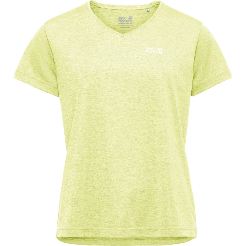 Jack Wolfskin Wildtrail t-shirt geel, foto 2