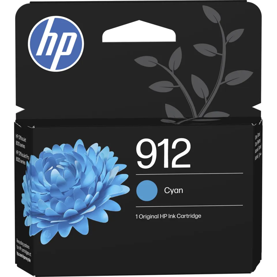 HP 912 inktcartridge cyaan
