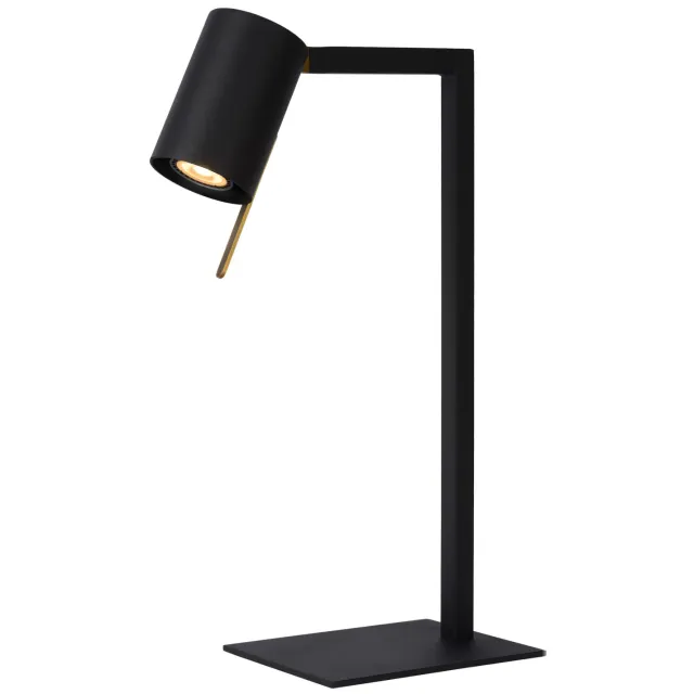 Lucide LESLEY - Bureaulamp - 1xGU10 - Zwart