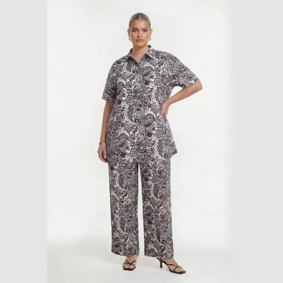 Yoek Aquabel blouse grijs