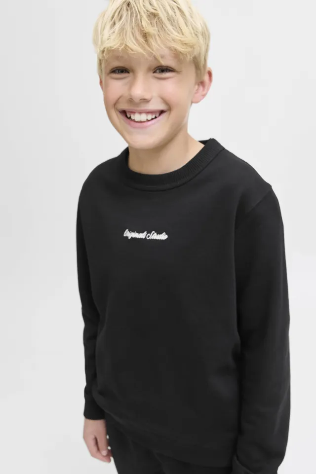 Jack & Jones JUNIOR sweater zwart