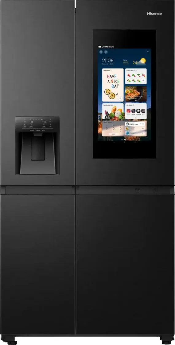 Hisense RS9P628GPFE Amerikaanse koelkast Zwart, foto 2