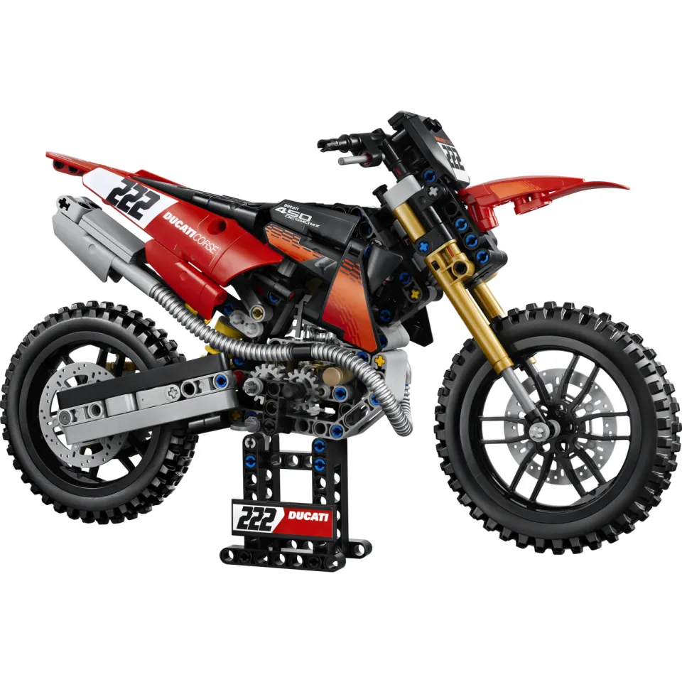 Lego Technic Ducati Desmo450 MX Factory Motor Speelgoed 42238