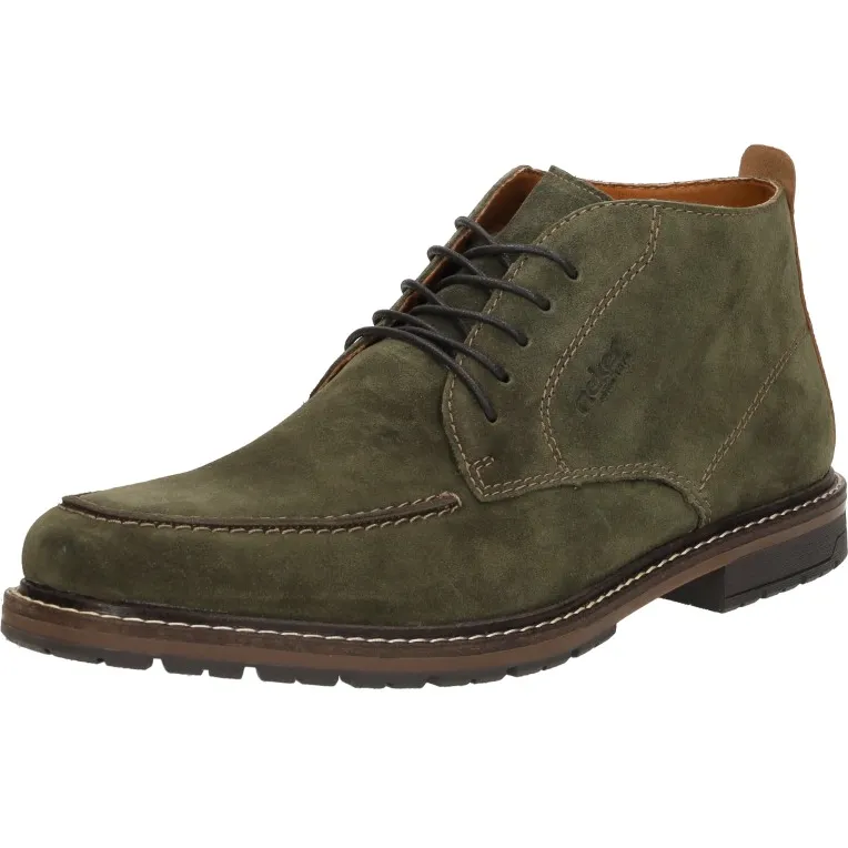 Rieker veterschoen hoog groen, foto 3