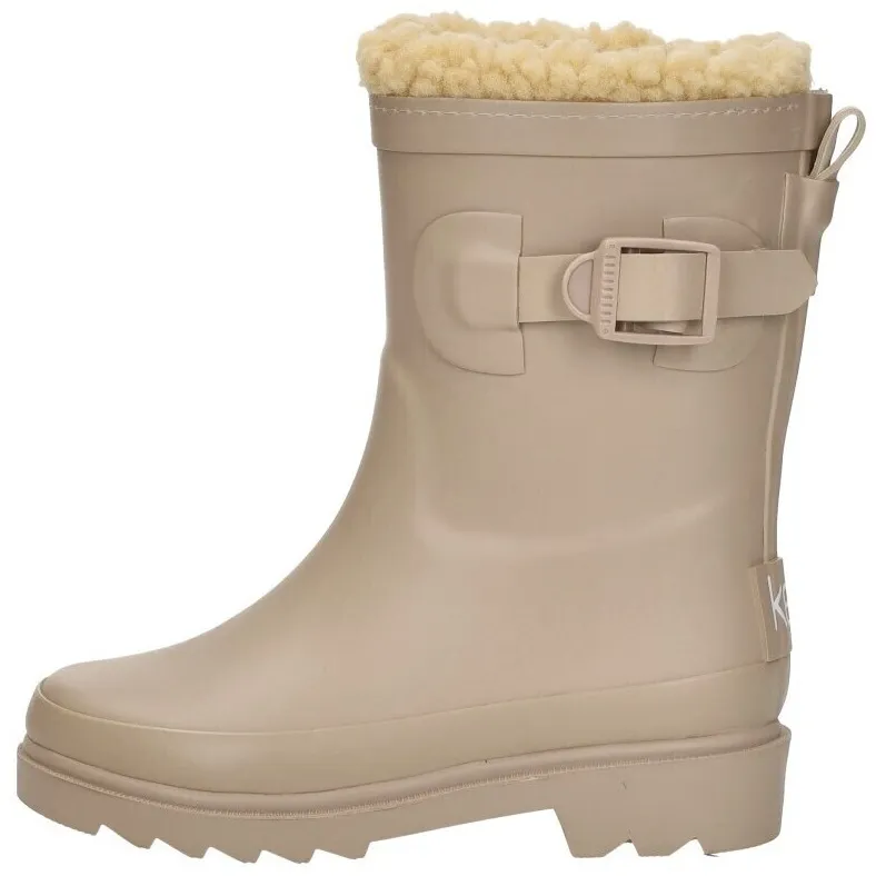 Keq Rainboots Fur regenlaarzen beige, foto 3