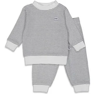 Feetje Wafel pyjama marineblauw/wit, foto 3