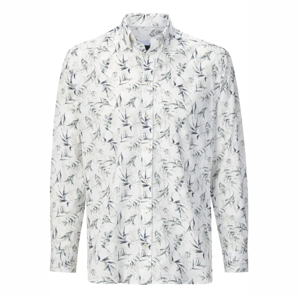 Babista MARINORO regular fit overhemd Plus Size met print - wit, foto 2