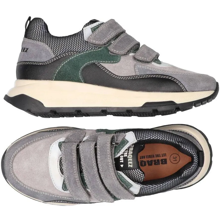 Braqeez suède sneakers - antraciet, foto 7
