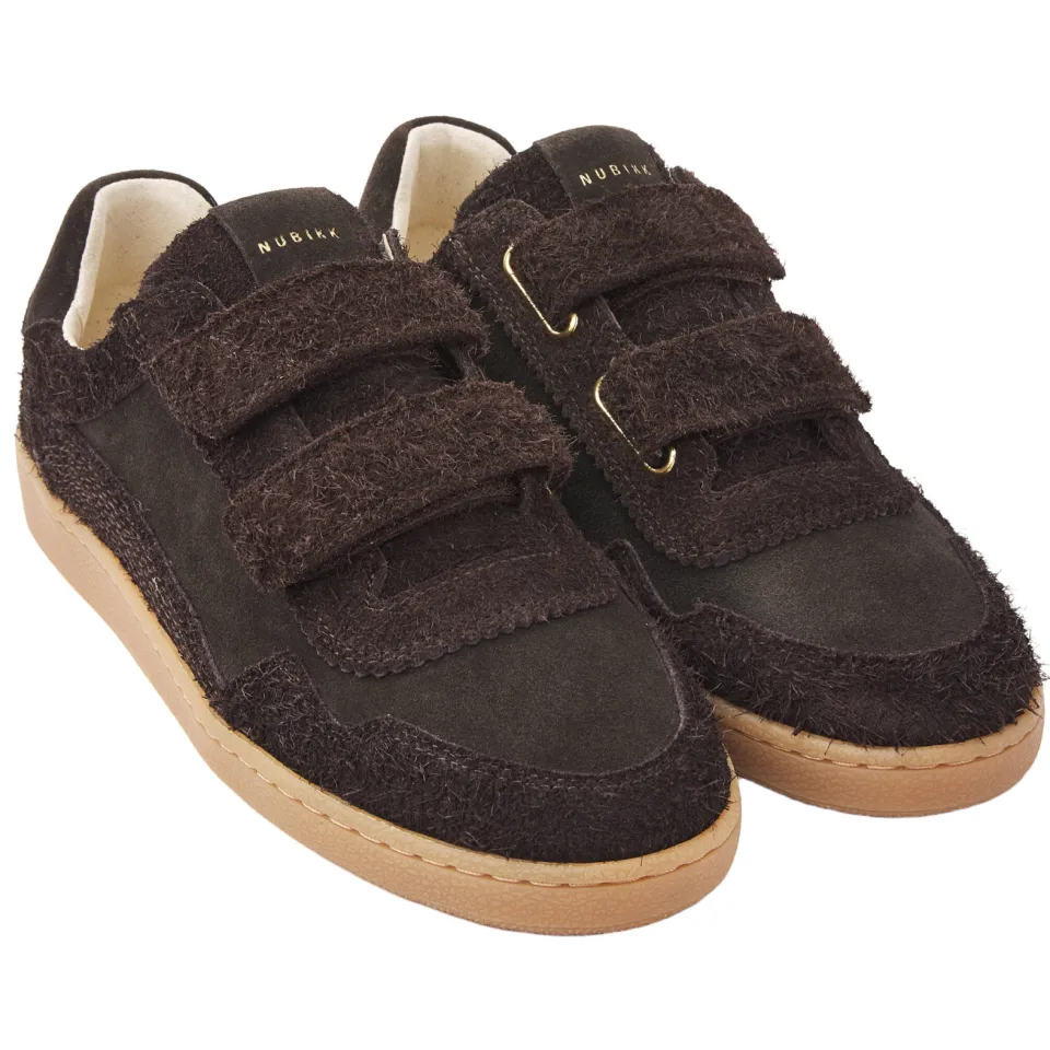 Nubikk Ray Venti suède sneakers - donkerbruin, foto 4