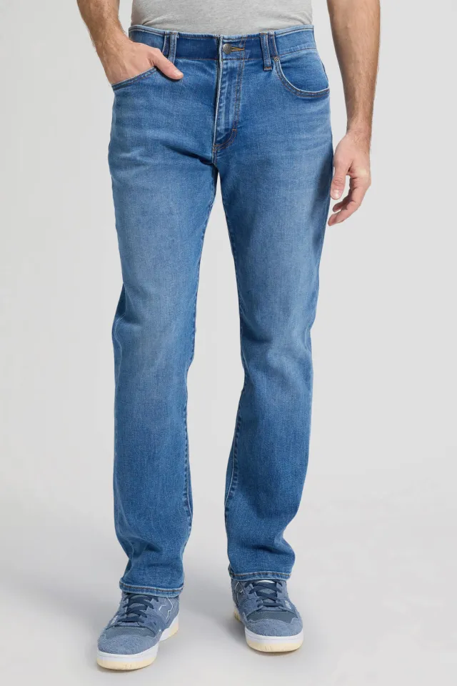 Lee Extreme Motion straight leg jeans blue heaven, foto 4