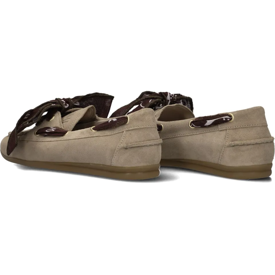 Toral Dames Mocassins Nahua Bandana - Beige, foto 4