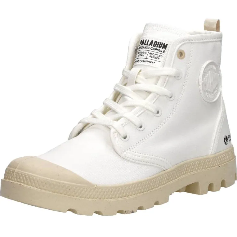 Palladium Pampa Hi Zip Organic veterboot wit, foto 3