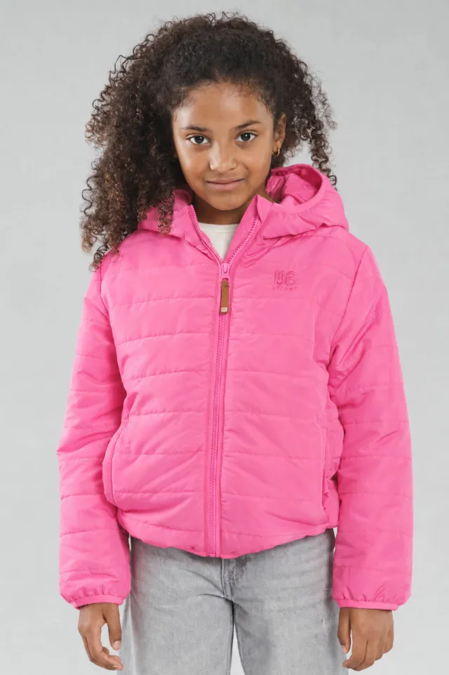 Moodstreet gewatteerde jas roze