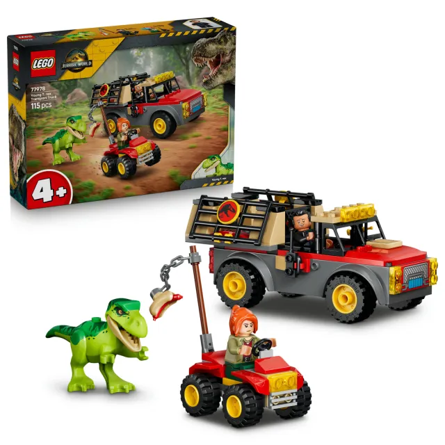 Lego Jurassic World Jonge T. Rex Transporttruck Dino Speelgoed 77978