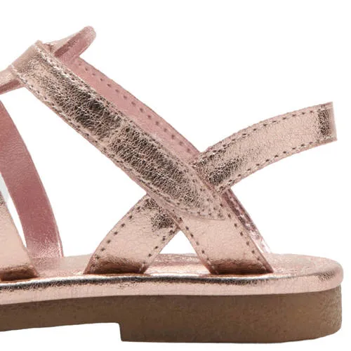Mango Kids sandalen metallic roze, foto 6