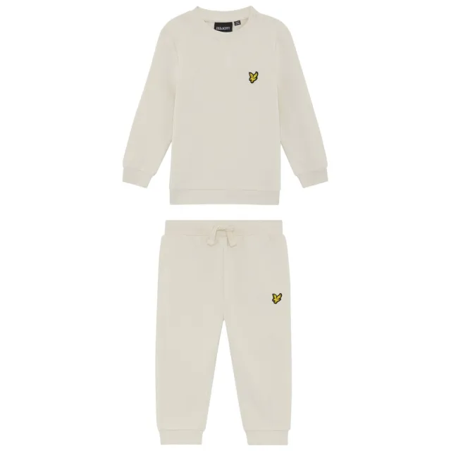 Lyle & Scott sweater en broek set - beige