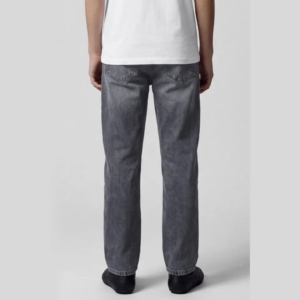 LMTD straight leg jeans - grey denim, foto 4