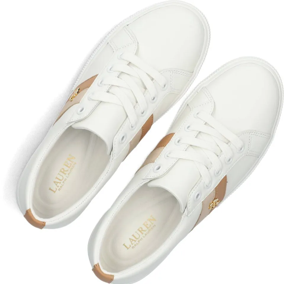 Lauren Ralph Lauren Sneakers Janson Ii Low Top Lace Wit, foto 4